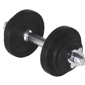 Peak Fitness - Justerbar håndvægt - 30 mm - 10 kg