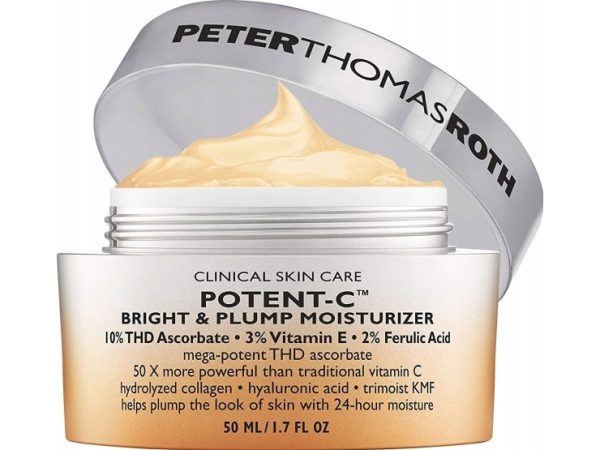 Peter Thomas Roth Peter Thomas Roth, Potent-C, Vitamin E, Moisturizing, Day, Cream, For Face, 50 Ml For Women