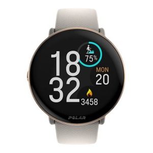 Polar Ignite 3 - Sportsur Med Bånd - Silikone - Båndstørrelse: S/L - Display 1.28" - 32 Mb - Bluetooth - 35 G - Greige Sand