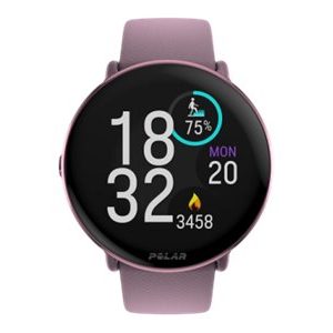 Polar Ignite 3 - Sportsur Med Bånd - Silikone - Båndstørrelse: S/L - Display 1.28" - 32 Mb - Bluetooth - 35 G - Lilla Støv