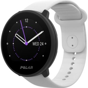 Polar Unite - Sportsur Med Bånd - Silikone - Hvid - Båndstørrelse: S/L - Bluetooth - 32 G