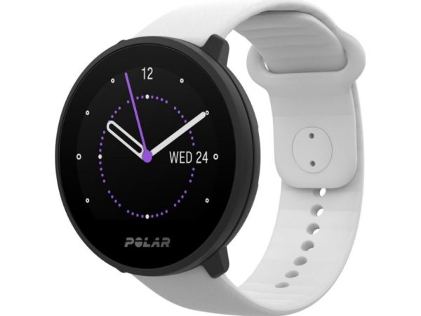 Polar Unite - Sportsur Med Bånd - Silikone - Hvid - Båndstørrelse: S/L - Bluetooth - 32 G