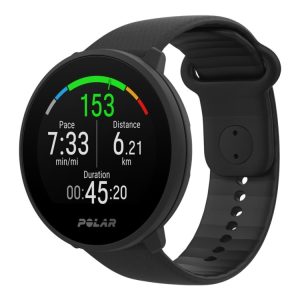 Polar Unite - Sportsur Med Bånd - Silikone - Sort - Båndstørrelse: S/L - 32 Mb - Bluetooth - 32 G