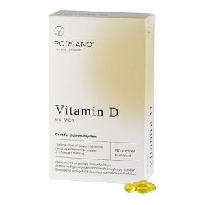 Porsano Vitamin D 95 mcg, 90kap