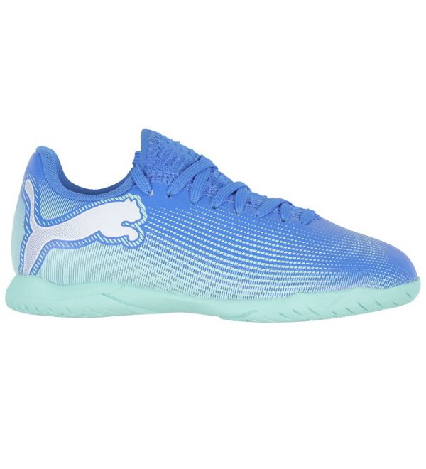 Puma Fodboldstøvler - Future 7 Play IT Jr - Hyperlink Blue/Mint