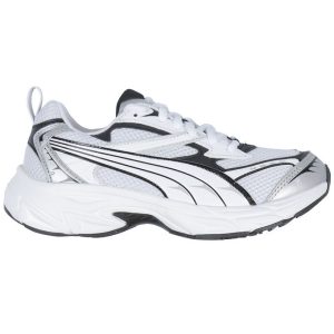 Puma Sko - Morphic Base Jr - Feather Gray/Sort