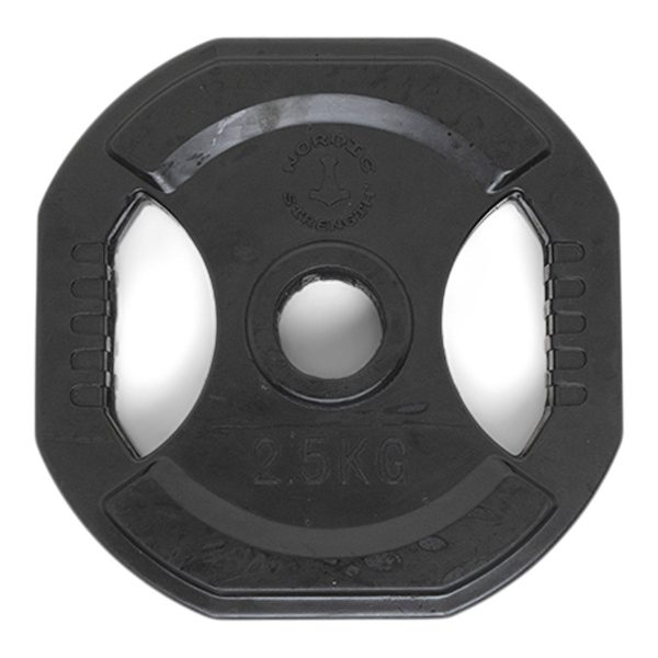 Pump BLACK skivesæt 2 x 2.5 kg - Nordic Strength