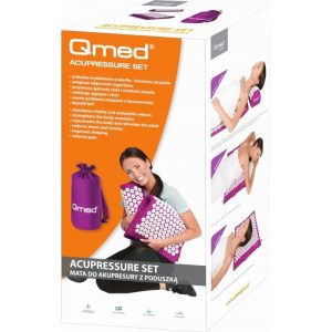 Qmed Mata Do Qkupresury Z Poduszk Acupressure Mat