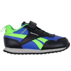 Reebok Sko - Royal CL JOG 3.0 Infants - Sort/Blå/Grøn