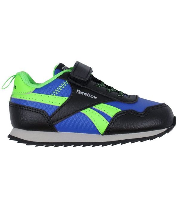 Reebok Sko - Royal CL JOG 3.0 Infants - Sort/Blå/Grøn