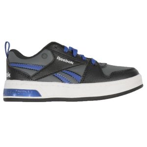 Reebok Sko m. Lys - Royal Prime Step N' Flash - Sort/Blå/Grå