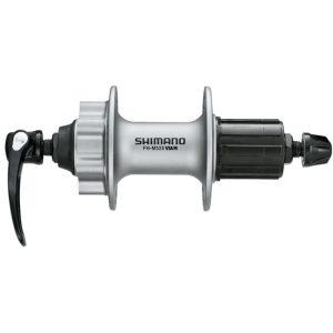 Shimano Deore M525 - Bagnav QR - 8,9 eller 10 gear - Disk 6 bolt - 36 eger - Sort