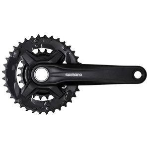 Shimano FC-MT210-2 - Kranksæt til 2 x 9 gear - 36/22 tands - 175mm - Uden chain guard