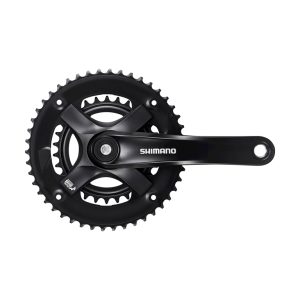 Shimano Tourney TY501 - Kranksæt dobbelt 46-30 tands - 170mm pedalarme