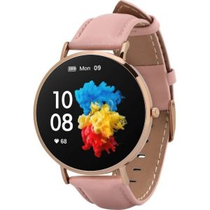 Smartwatch Garett Verona Gold-Pink