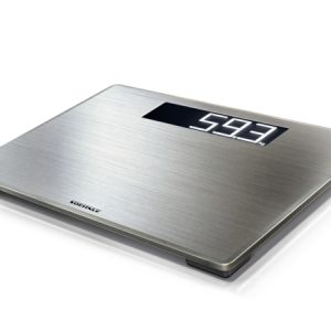 Soehnle Style Sense Safe 300, Elektronisk Personlig Vægt, 180 Kg, 100 G, Rustfrit Stål, Kg, Lb, St, Rektandel