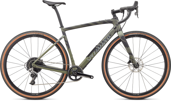 Specialized Diverge Comp Carbon 2023 - Grøn/Grå