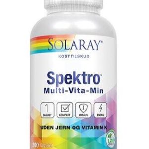 Spektro u. jern Multi-vitamin 300 kapsler