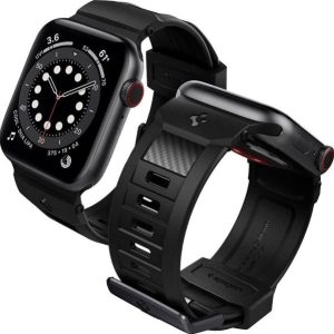 Spigen Pasek Spigen Rugged Band Apple Watch Series 42/44Mm Matte Black