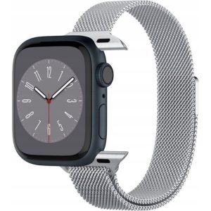 Spigen Spigen Metal Fit, Silver - Apple Watch 41Mm/40Mm/38Mm