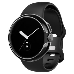 Spigen Thin Fit, Spænde, Smartwatch, Sort, Google, Pixel Watch, Polykarbonat (Pc)