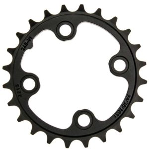 Sram - Klinge 24 Tands rund - 1 x 12 gear - 4 huls ø64mm - Sort