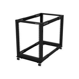 StarTech.com 15U Open Frame Rack - 4 Post - 22-40 in. Adjustable Depth rack - 15U