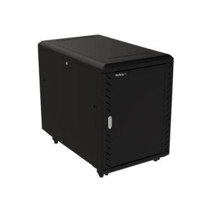 StarTech.com 15U Server Rack Cabinet - Includes Casters and Leveling Feet rack - 15U