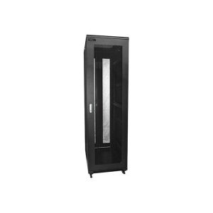 StarTech.com 42U Server Rack Cabinet - 4-Post Adjustable Depth (5.9" to 36.4") IT Network Equipment Rack Enclosure with Casters - 2000lbs (RK4236BKB) - rack - 42U