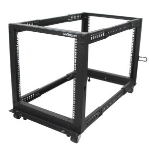 StarTech.com 4POSTRACK12U - 12U - Open Frame Rack Cabinet