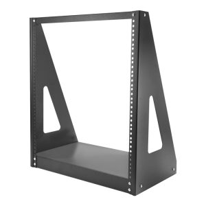 Startech.Com 12U Heavy Duty 2 Post Open Frame Network Rack - 350Lbs - 19" Free Standing Desktop Rack For Computer, Av, Media, It Equipment (2Postrack