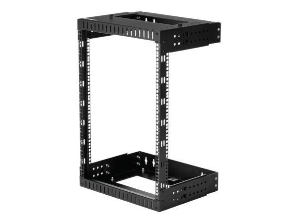 Startech.Com 15U 19" Wall Mount Network Rack, Adjustable Depth 12-20" 2 Post Open Frame Server Room Rack For Av/Data/ It Communication/Computer Equip