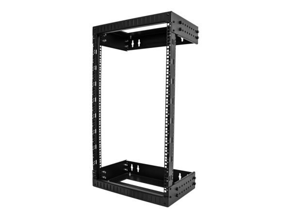 Startech.Com 18U 19" Wall Mount Network Rack, Adjustable Depth 12-20" 2 Post Open Frame Server Room Rack For Av/Data/ It Communication/Computer Equip