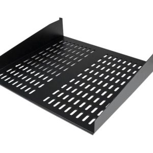 Startech.Com 1U Server Rack Shelf, 2U 16In Universal Fixed Vented Network Rack Shelf/Cantilever Tray For 19" Av/Data/Network Equipment Enclosure W/Ca