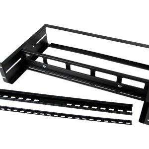 Startech.Com 2U Din Rail Kit For Standard 19" Rack - Adjustable Depth Rackmount Din Rail With Top Hat, Mini, G Rails (Adjdinkit) - Kit Til Rack Med S