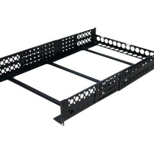 Startech.Com 2U Universal Rack Mount Rails - For 19In Server Rack Enclosure Or Cabinet - Adjustable A/V Rack Rails (Unirails2u) - Rack-Spor - Sort -