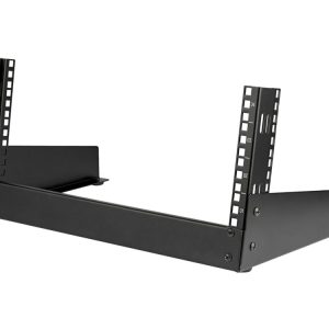 Startech.Com 4U 19" Desktop Open Frame Rack, 2 Post Free-Standing Network Rack Switch Depth For Patch Panel/Data/Av/It/Communication/Studio/Computer