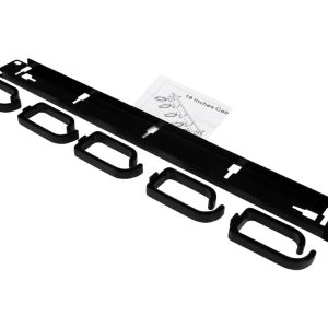 Startech.Com Server Rack Cable Management - 1U -19" Metal Rackmount Panel - Kabeladministrationspakke For Rack - 1U - 19" - For P/N: Rack-18U-20-Wall