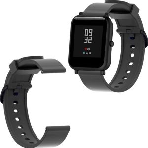 Strado Silikonerem Til Amazfit Bip/Gts 42Mm (Sort) Universal