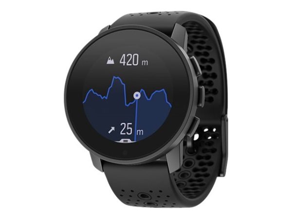 Suunto 9 Peak - Sort Titanium - Sportsur Med Rem - Håndledsstørrelse: 125-175 Mm - Bluetooth - 62 G