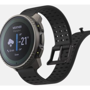 Suunto Vertical - Glasfiberforstærket Polyamid - Sportsur Med Rem - Silikone - Håndledsstørrelse: 125-175 Mm - Display 1.4" - Bluetooth - 74 G - Tita