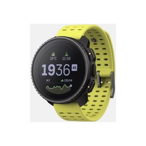 Suunto Vertical - glass fibre reinforced polyamide - sport watch with strap - black lime