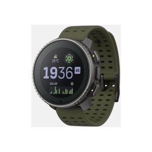 Suunto Vertical - glass fibre reinforced polyamide - sport watch with strap - titanium solar forest