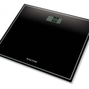 Svarstykles Salter 9207 Bk3r Compact Glass Electronic Bathroom Scale - Juodas