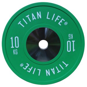 TITAN LIFE Elite Bumper Plates 10kg, 1 stk