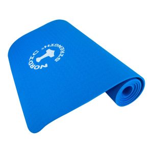 TPE yogamåtte Blå - 6 mm