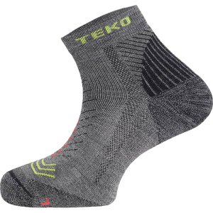 Teko Enduro Light Minicrew Merinould Løbestrømper Granite - 38-41