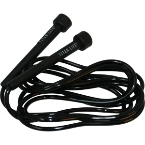 Titan Life jump rope Sort - Speed sjippetov - HURTIG LEVERING