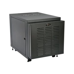 Tripp Lite 12U Industrial Rack Floor Enclosure Server Cabinet Doors & Sides - rack - 12U