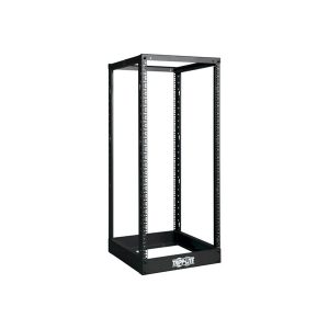 Tripp Lite 25U 4-Post Open Frame Rack Cabinet Square Holes 1000lb Capacity - rack - 25U